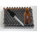 30 ml medicijnflesjes met zwarte pipetten (110 x)